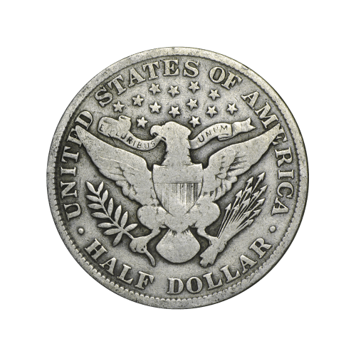 $1 Face Value Bag of Barber Quarter Dollar Circulation 90% Pure Silver Coins | United States Mint