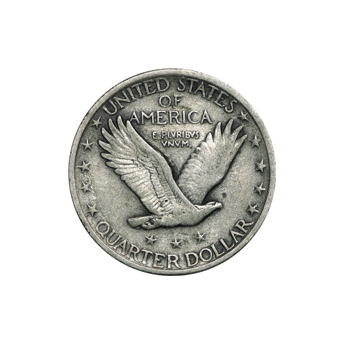 $1 Face Value Bag of Standing Liberty Quarter Dollar Circulation 90% Pure Silver Coins | United States Mint