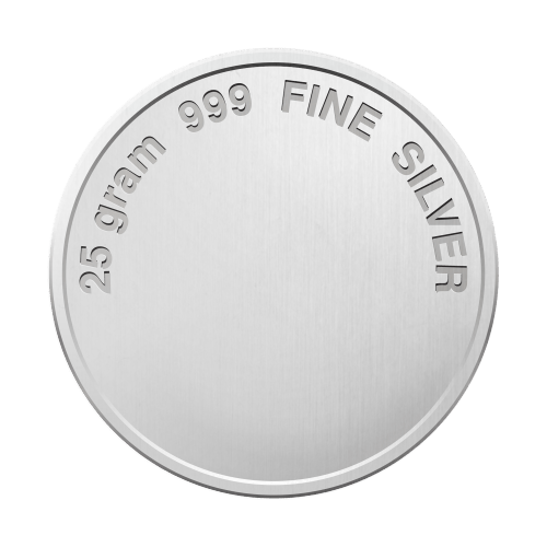25 gram Assorted Silver Round