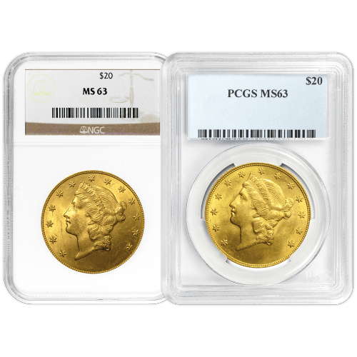 Random Year $20 Liberty Double Eagle MS-63 Gold Coin | United States Mint