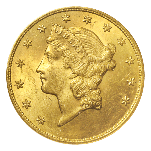 Random Year $20 Liberty Double Eagle MS-63 Gold Coin | United States Mint