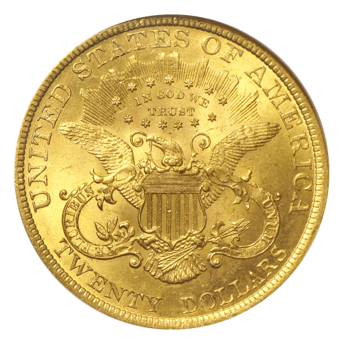 Random Year $20 Liberty Double Eagle MS-63 Gold Coin | United States Mint