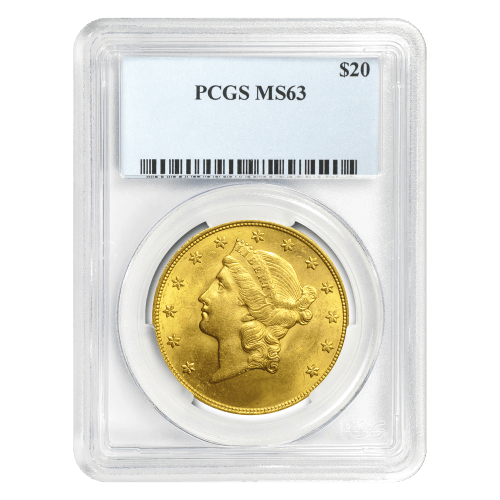 Random Year $20 Liberty Double Eagle MS-63 Gold Coin | United States Mint