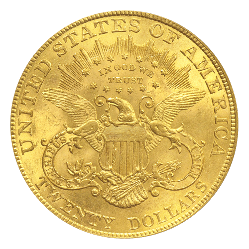 Random Year $20 Liberty Double Eagle MS-63 Gold Coin | United States Mint
