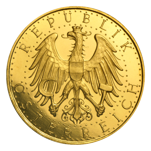 Random Year Austrian 100 Schilling Gold Coin