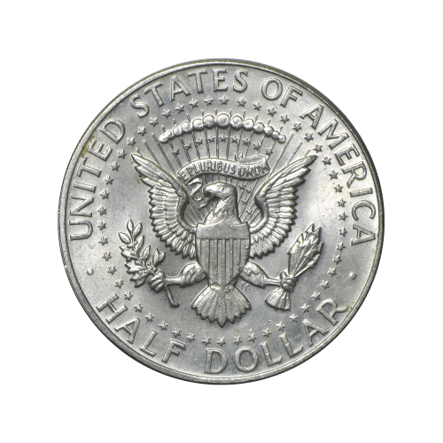 1964 Kennedy Half Dollar 90% Pure Silver Coin | United States Mint