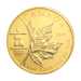 Pièce 1 once d'or Superb Gem PCGS Marque d'atelier Olympique Feuille d'érable canadienne 2008 | Monnaie royale canadienne