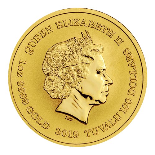 1 oz 2019 Black Flag Queen Anne's Revenge Gold Coin | Perth Mint