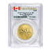 Pièce 1 once d'or Feuille d'érable Superb Gem PCGS 99999 Premières pièces frappées 2008 | Monnaie royale canadienne