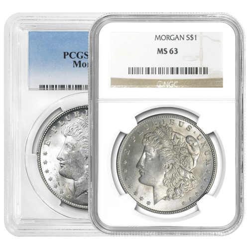 Pièce en argent MS-63 Morgan Dollar 1921 | Monnaie des États-Unis