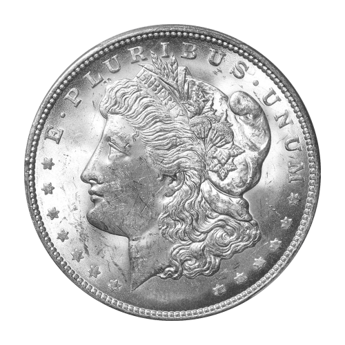 Pièce en argent MS-63 Morgan Dollar 1921 | Monnaie des États-Unis