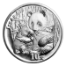 Pièce 1 once d'argent Panda chinois 2005 | Monnaie chinoise