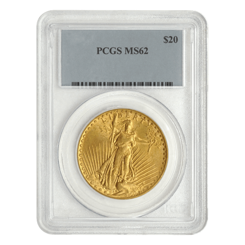 Random Year $20 Saint-Gaudens Double Eagle MS-62 Gold Coin | United States Mint