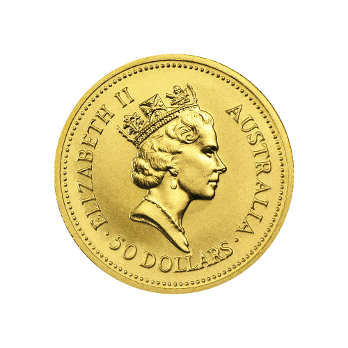 1/2 oz 1987 Australian Nugget Gold Coin | Perth Mint