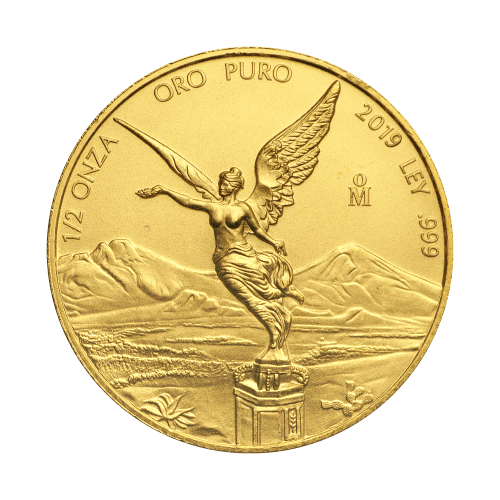 1/2 oz 2019 Mexican Libertad Gold Coin | Mexican Mint | Silver