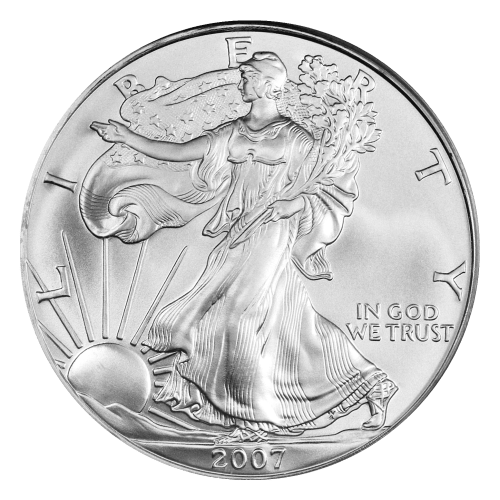1 oz 2007 American Eagle First Strike MS-69 Silver Coin | United States Mint