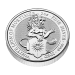 2 oz 2020 Queen's Beasts: White Lion of Mortimer Silver Coin | The Royal Mint