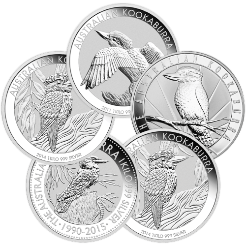 1 kilo Random Year Kookaburra Silver Coin | Perth Mint