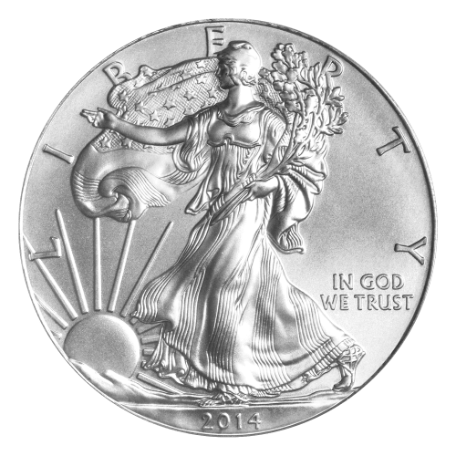 Pièce 1 once d'argent MS-70 NGC Premières pièces frappées Aigle américain 2014 | Monnaie des États-Unis