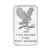 Lingot 5 onces d'argent Aigle | Monnaie de SilverTowne