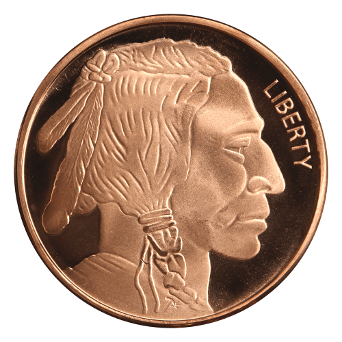 1 oz Buffalo Copper Round | Silvertowne Mint