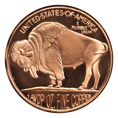 1 oz Buffalo Copper Round | Silvertowne Mint