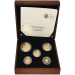 Ensemble Épreuve numismatique de 5 pièces en or Souverain Grande-Bretagne Année aléatoire | La Monnaie royale