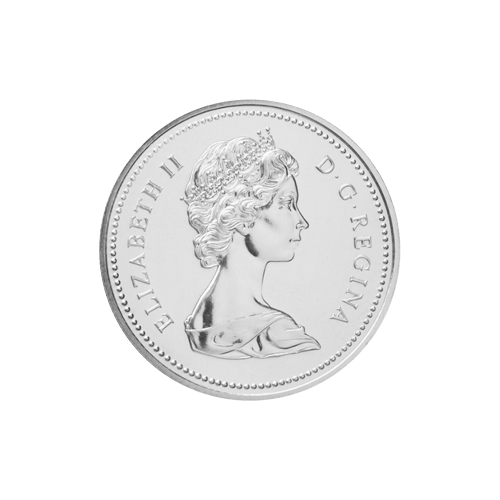 Pièce d'argent pur 50 % Silver Dollar canadien | Centenaire de Calgary 1975