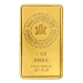 Lingot 1 once d'or Célébration du millennium 1999-2000 de la Monnaie royale canadienne