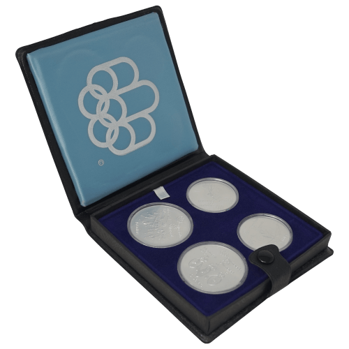 Ensemble de 4 pièces d'argent sterling Olympiques de Montréal