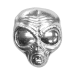 2 oz Hand Poured Alien Head Silver Bar | Monarch Precious Metals