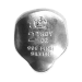 2 oz Hand Poured Alien Head Silver Bar | Monarch Precious Metals