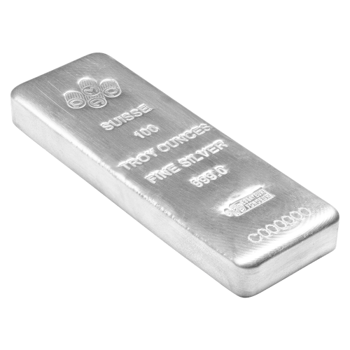 100 oz Silver Bar | PAMP Suisse