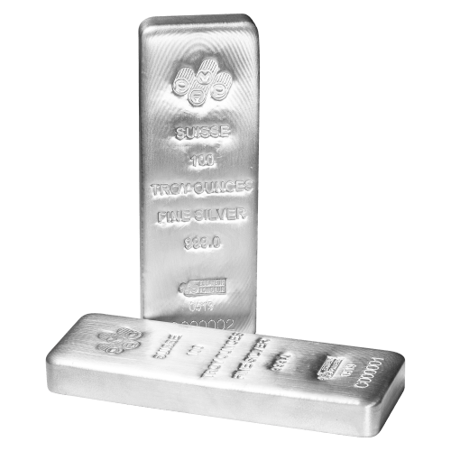 100 oz Silver Bar | PAMP Suisse