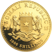 1 oz 2015 Somalian African Elephant Gold Coin | Bavarian State Mint