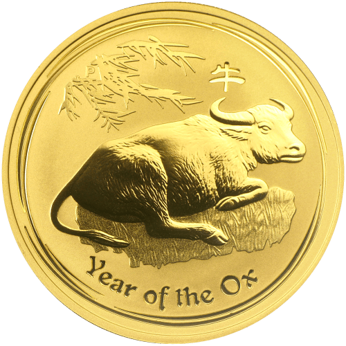 1 oz 2009 Lunar Year of the Ox Gold Coin | Perth Mint