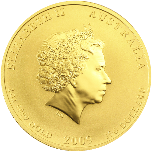 1 oz 2009 Lunar Year of the Ox Gold Coin | Perth Mint