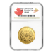 1 oz 2004 Canadian Maple Leaf 25th Anniversary MS-69 Gold Coin | Royal Canadian Mint
