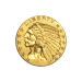 Random Year $5 Indian Half Eagle Circulation Gold Coin | United States Mint