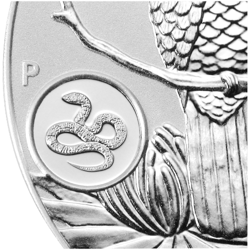 Pièce 1 once d'argent Kookaburra australien Marque privée de Serpent 2013 | Monnaie de Perth