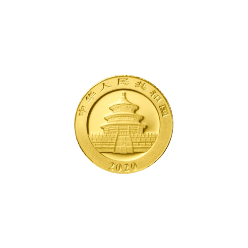 1 gram 2020 Chinese Panda Gold Coin | Chinese Mint