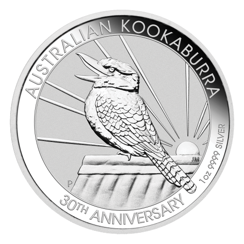 Pièce 1 once d'argent Kookaburra australien 2020 | Monnaie de Perth