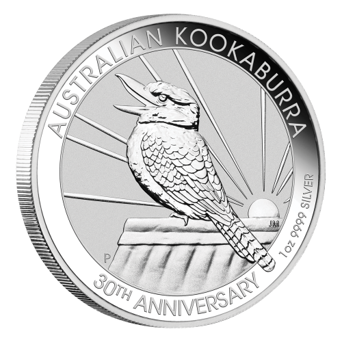 Pièce 1 once d'argent Kookaburra australien 2020 | Monnaie de Perth