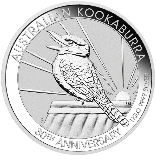 Pièce 1 kilo d'argent Kookaburra australien 2020 | Monnaie de Perth