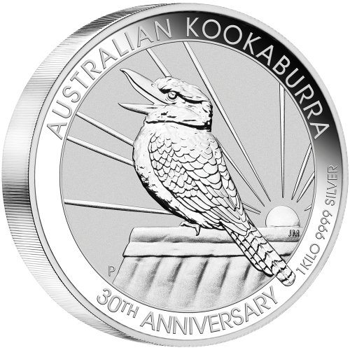 Pièce 1 kilo d'argent Kookaburra australien 2020 | Monnaie de Perth