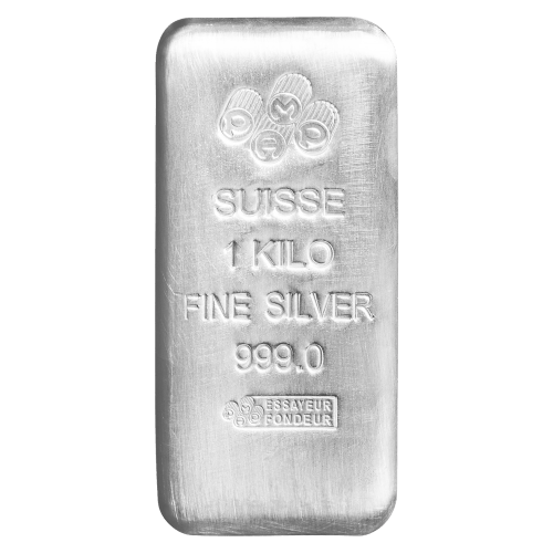 1 kilo Silver Bar | PAMP Suisse