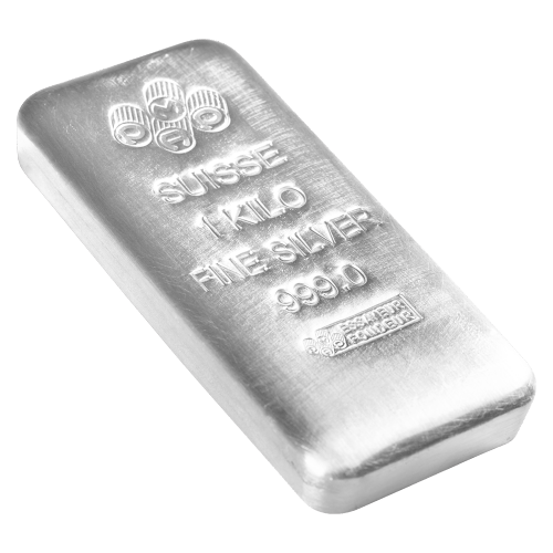 1 kilo Silver Bar | PAMP Suisse