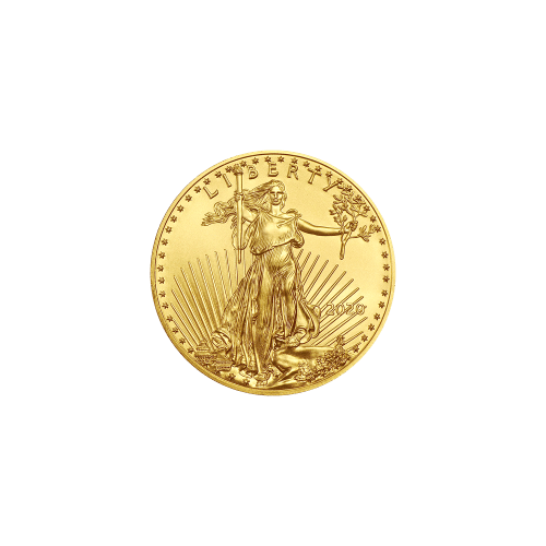 Pièce 1/10 once d'or Aigle américain 2020 | Monnaie des États-Unis