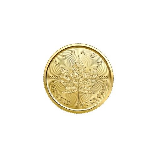 1/10 oz 2020 Canadian Maple Leaf Gold Coin | Royal Canadian Mint