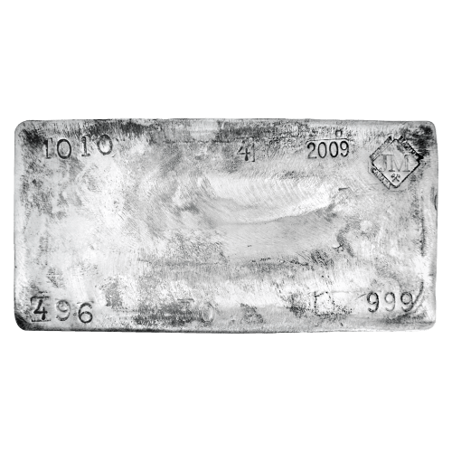 500 oz Silver Bar | Johnson Matthey